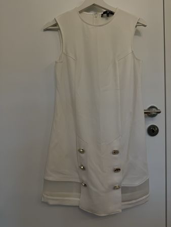 Elisabetta Franchi Kleid Weiss (IT 40/ EU36)