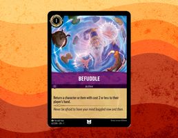 Lorcana - BEFUDDLE - 62/204 - ERROR/ERRATA - EN -1- NON Holo