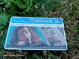 TAXCARD Telefon Karte PTT Sammler