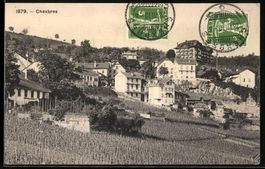 AK Chexbres, Panorama, 1910