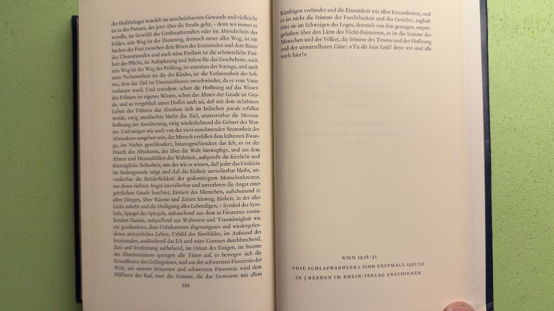 Libri: Hermann Broch: Die Schlafwandler – Usato da Zürich venduto da allp 6