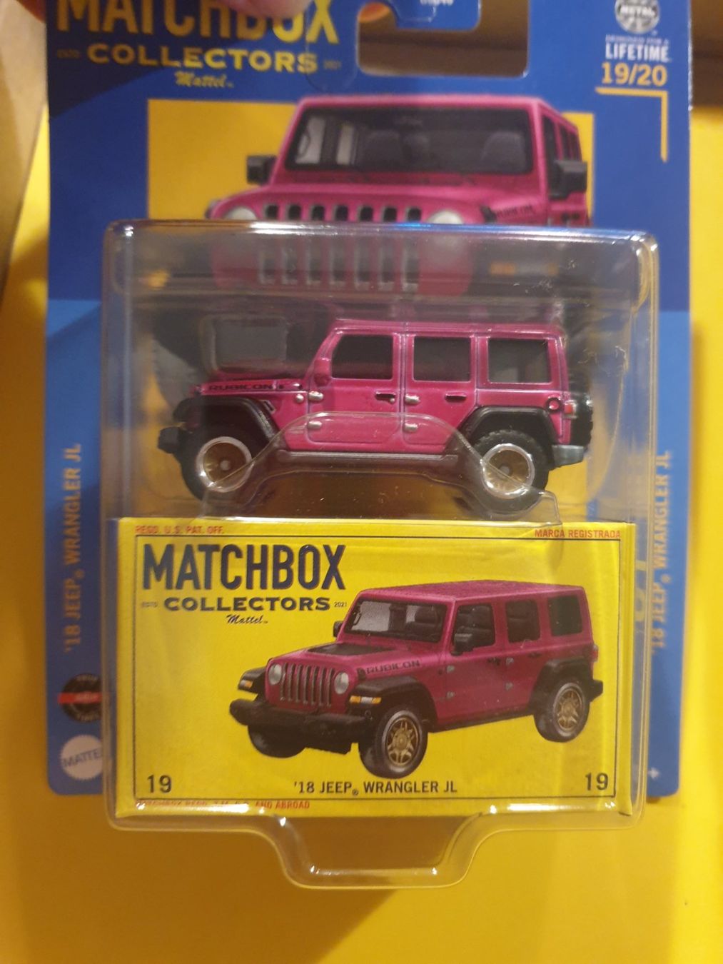 Matchbox Modellautos: Matchbox '18 JEEP WRANGLER JL – Neu und originalverpackt aus Oftringen von Rotor 4