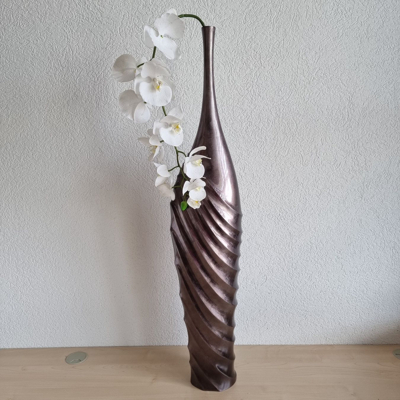 Vasi & Recipienti: Designer "wavy" Deko-Vase – Nuovo e nell'imballaggio originale da Wetzikon ZH venduto da Alpari