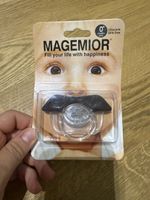 MAGEMIOR Schnuller mit Schnauz, ungebraucht, ab 0+ Monaten