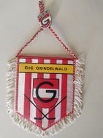 Antiker EHC Grindelwald Eishockey Autowimpel