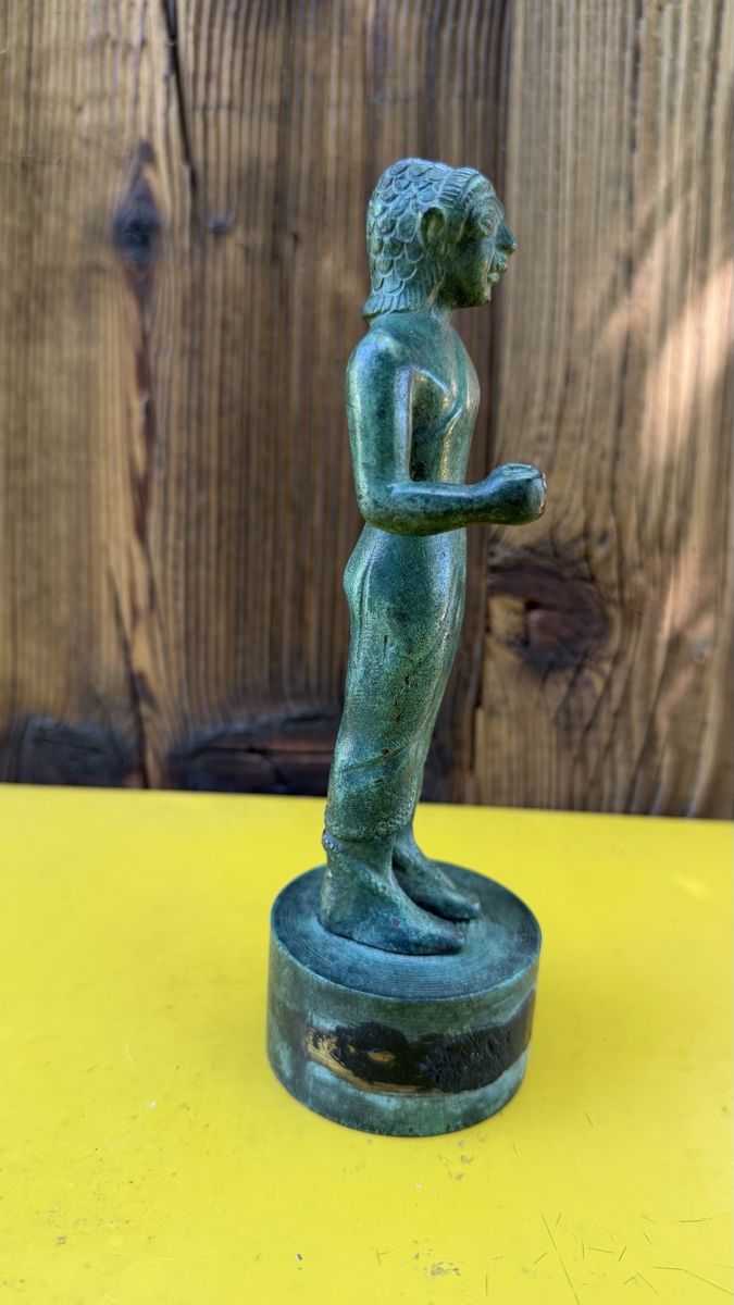 Skulpturen & Statuen: Bronzestatuette etruskisch – Gebraucht aus Riedholz von Frettchen63 3