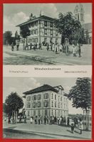 Münchenbuchsee - Schulhaus, belebt