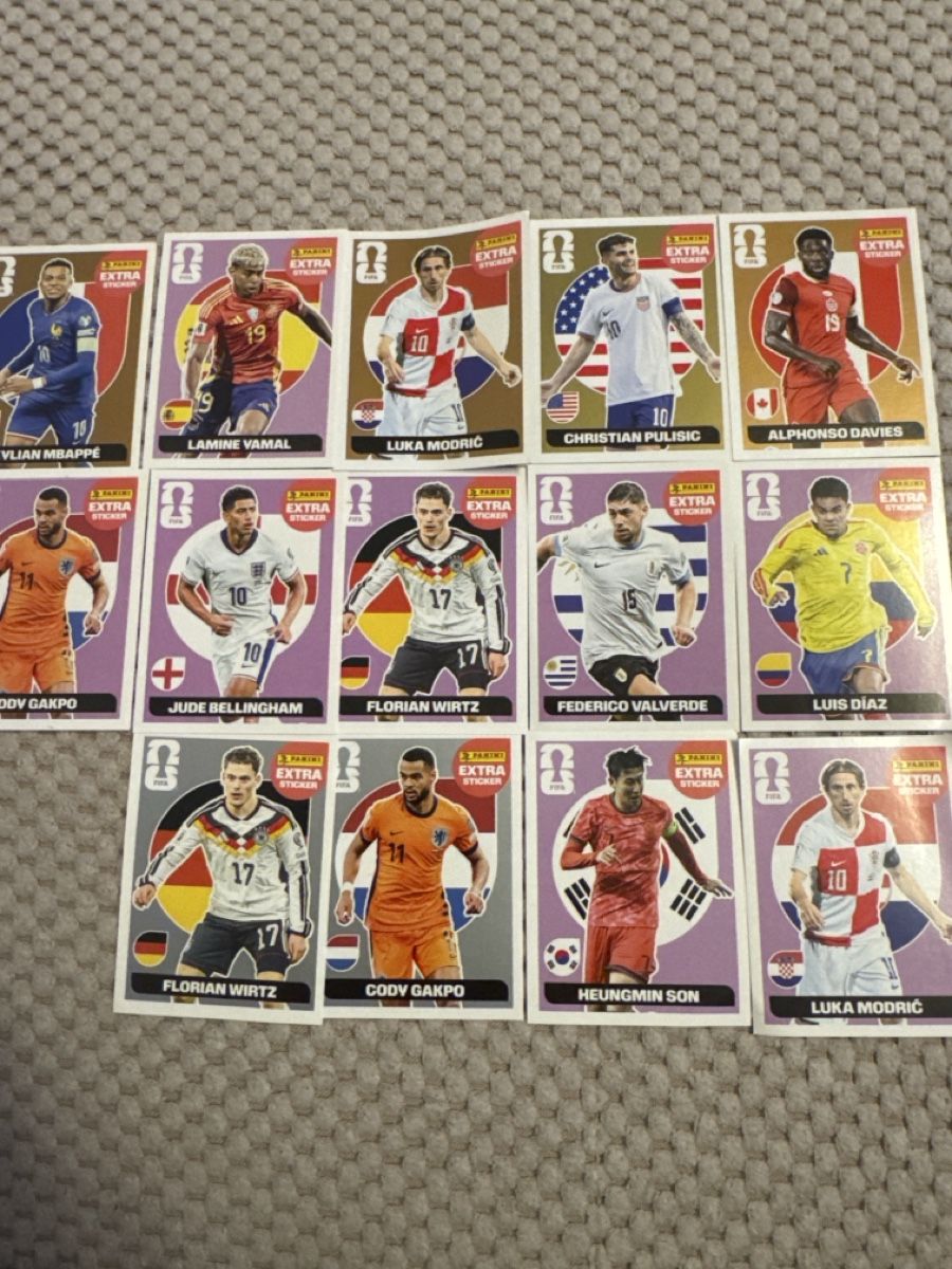 Panini Carte collezionabili: Extra Stickers Panini 2026 – Nuovo (secondo la descrizione) da Baar venduto da pjmaradona 1