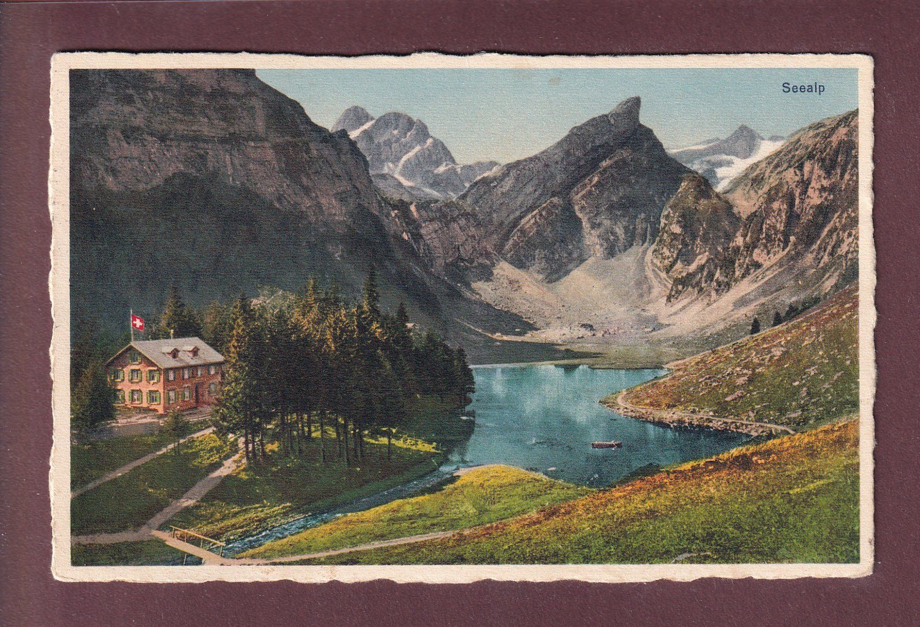 Cartoline postali: SEEALP - 1934 – Usato da Pully venduto da nicecards