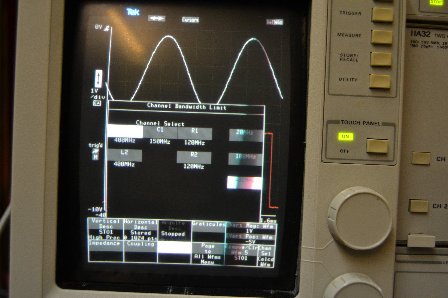 Misurare: TEK 11403  Digitizing Oszilloscope – Usato da Wil SG venduto da fanofrio 3