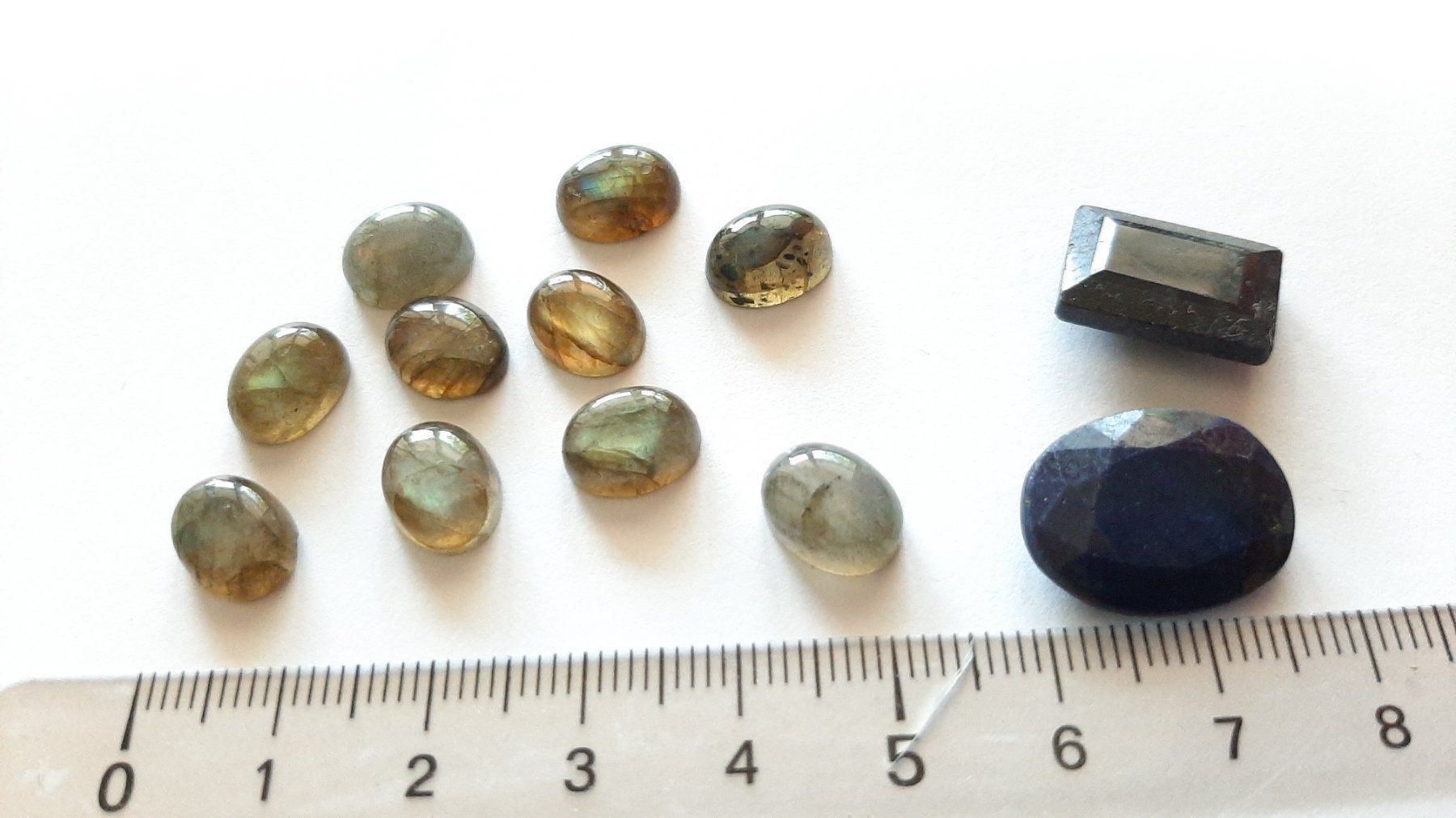 Minerali & Pietre curative: Lot de pierres labradorite et saphirs – Usato da Pully venduto da bro_n52j 6