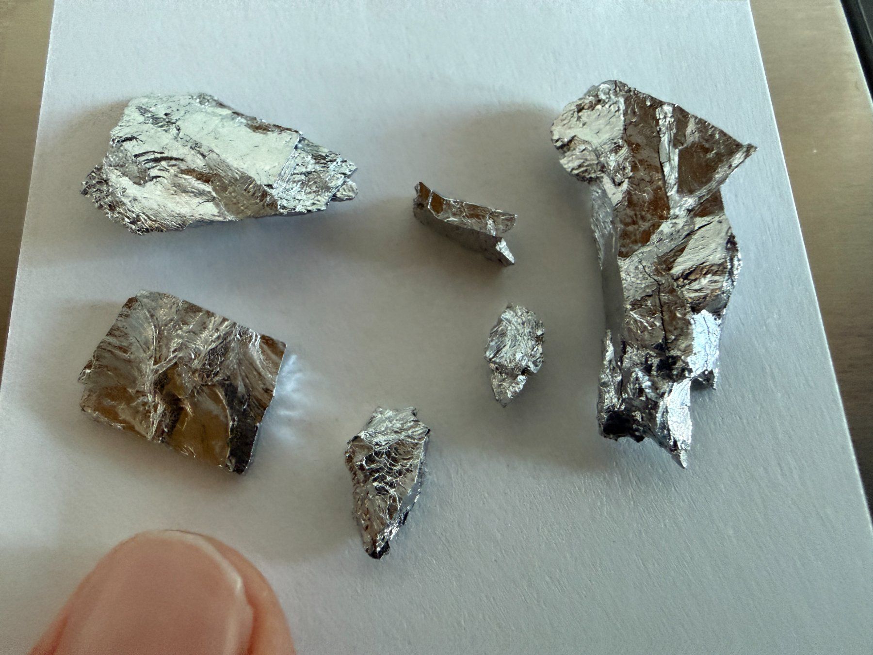 Edelmetalle: Chrom Stücke, 10 g – Neu (gemäss Beschreibung) aus Lützelflüh-Goldb von Elementis