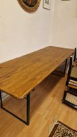 Holztisch Klapptisch mit 2 Bänken. Länge ca. 220 cm