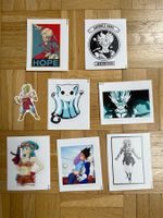 Lot de Stickers Autocollants Dragon Ball Collection