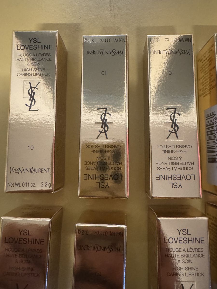 Make-up: YSL Loveshine Lippenstift  10 stk.  Neu – Nuovo (secondo la descrizione) da Schlieren venduto da Freundlich02 4