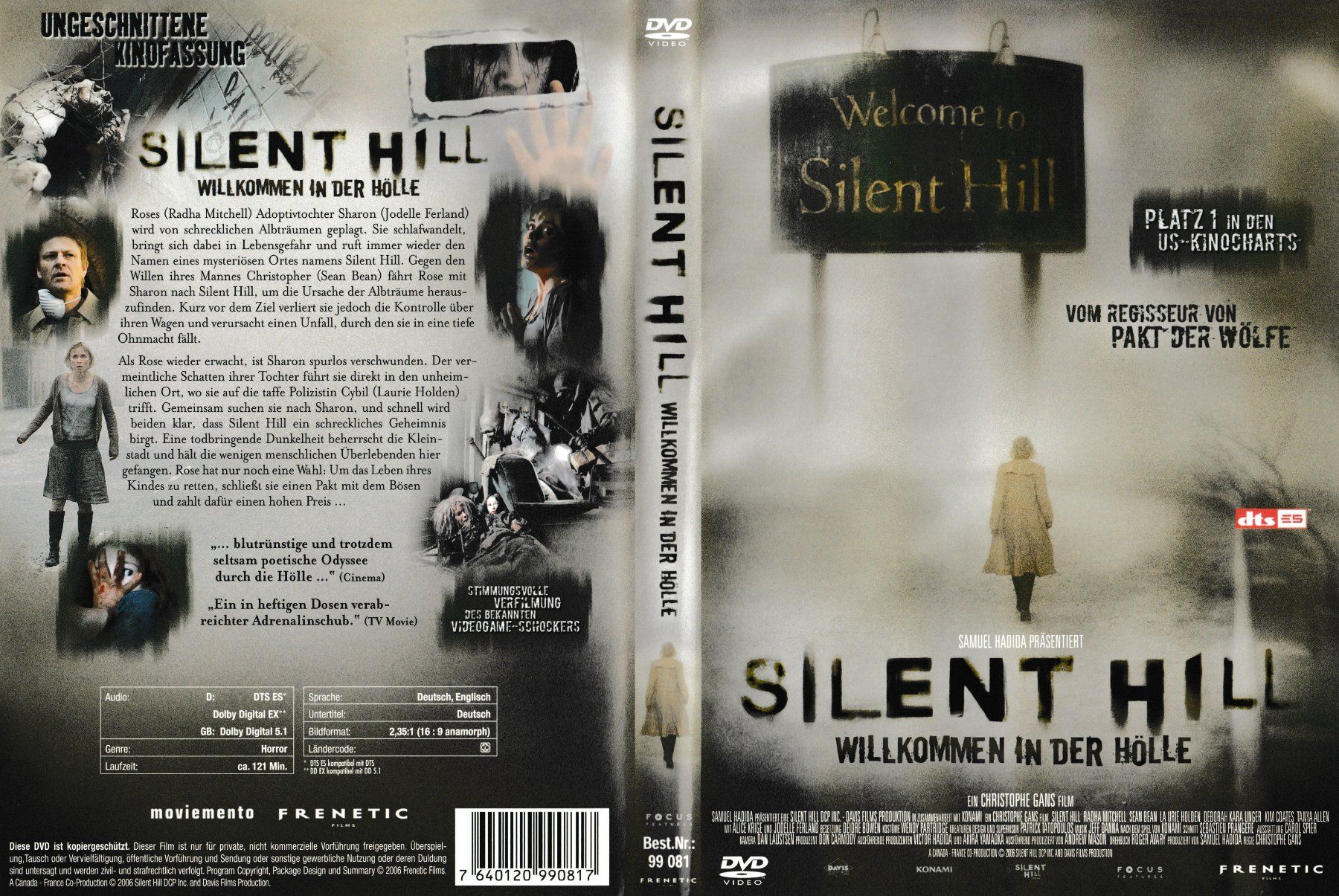 Tutti i DVDs: DVD - Silent Hill – Usato da Langnau am Albis venduto da MediaRescuerKeLoX