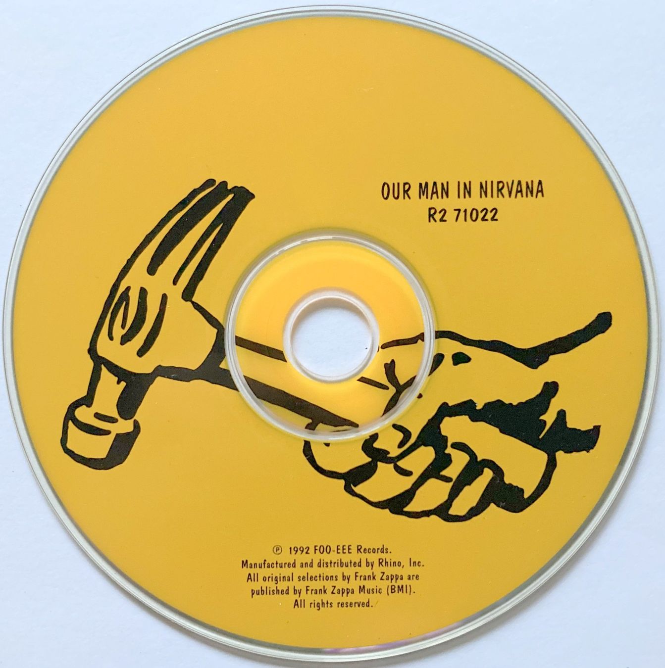 CD: FRANK ZAPPA - OUR MAN IN NIRVANA – Usato da Bottens venduto da hotter-than-hell 2