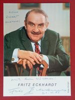 Fritz Eckhardt 1907-95 Autogramm Fotopostkarte 10x15cm