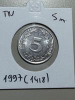Tunisie - 5 millimes - 1997 (1418) 