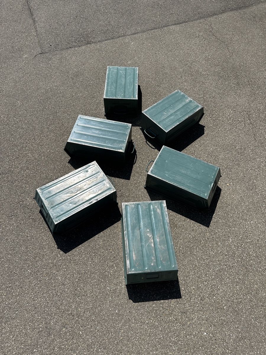 Casse di trasporto: Schäfer Lagerfix und Lagerfix 2 Metall Boxen – Usato da Zürich venduto da frauflufelberg 6