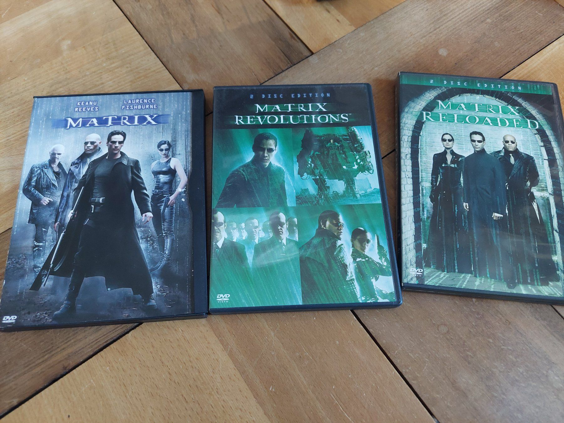 Tutti i DVDs: Matrix Trilogie DVD-Set Teil 1-3 – Usato da Beckenried venduto da Havacola 4