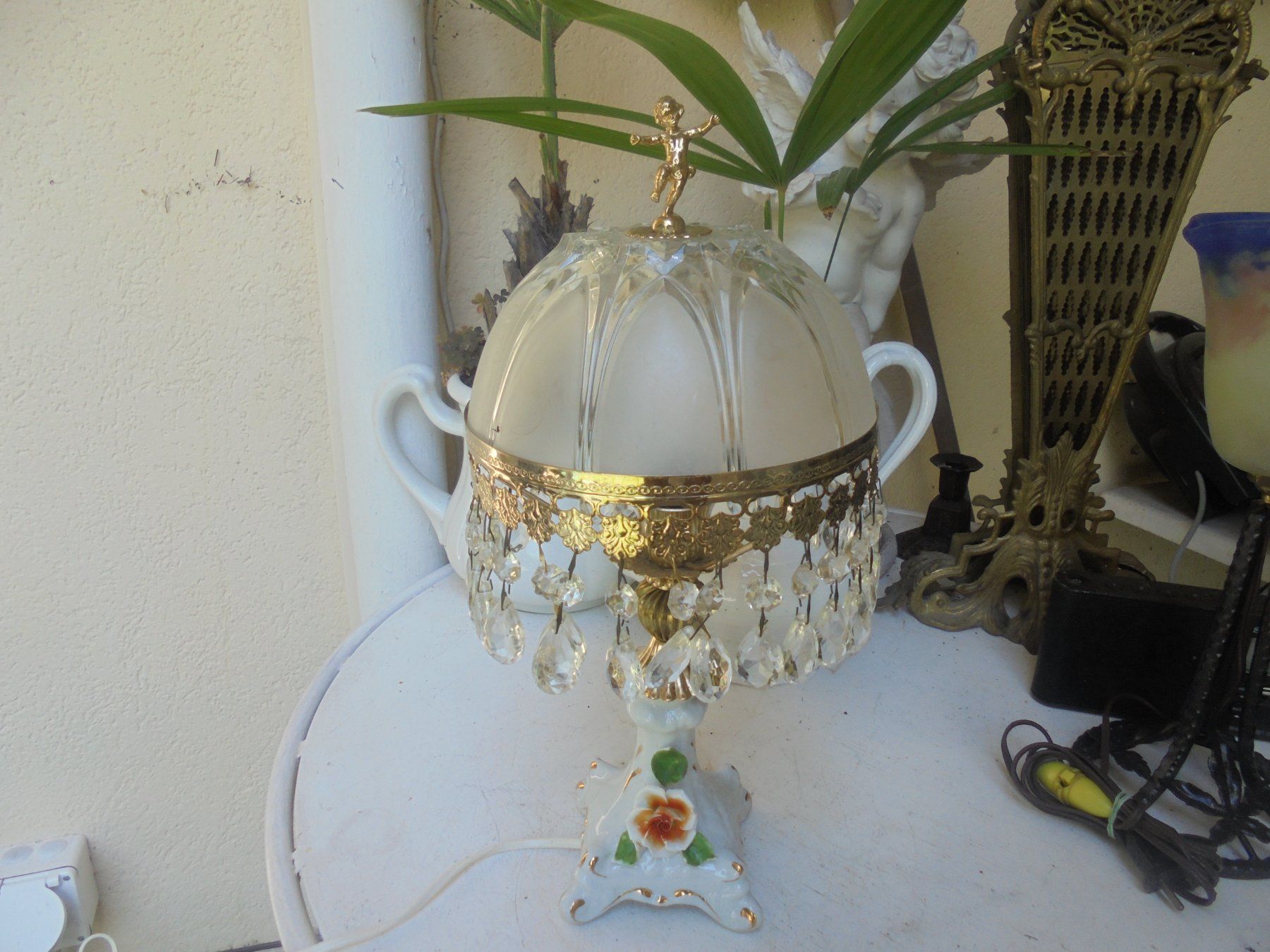 Lampade: Alte Tischlampe von ca. 1960 – Usato da Camorino venduto da Hunpete 1