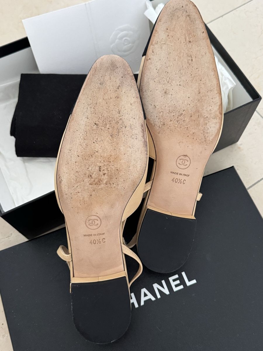 Chanel Chaussures femmes: Chanel Slingback Classic beige Gr 40.5 Full Set – D'occasion à Wädenswil par Isa_belle28 5