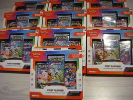 10 X  Collection Pokémon Premier Partenaire Série 2 Eng