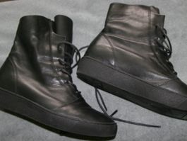 Damenschuh knöchelhoch von Shelly's, schwarz, Gr. 38