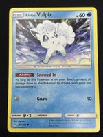 Alolan Vulpix Pokémon Karte 39/236 non Holo 