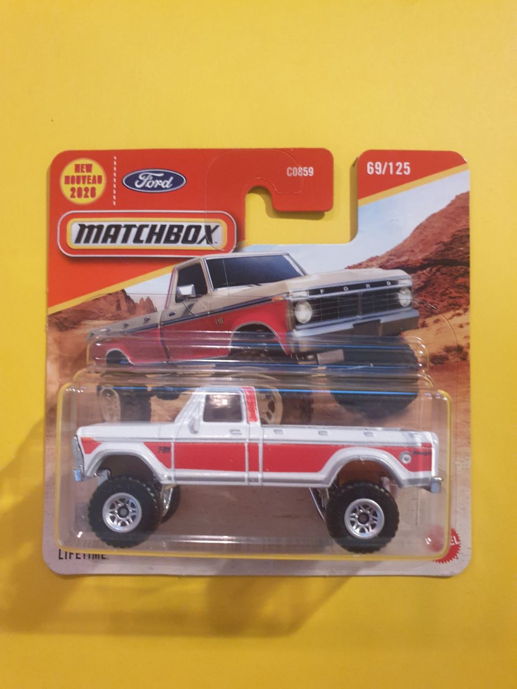 Matchbox Modellini d'auto: Matchbox 1974 FORD F-100 RANGER – Nuovo e nell'imballaggio originale da Oftringen venduto da Rotor 1