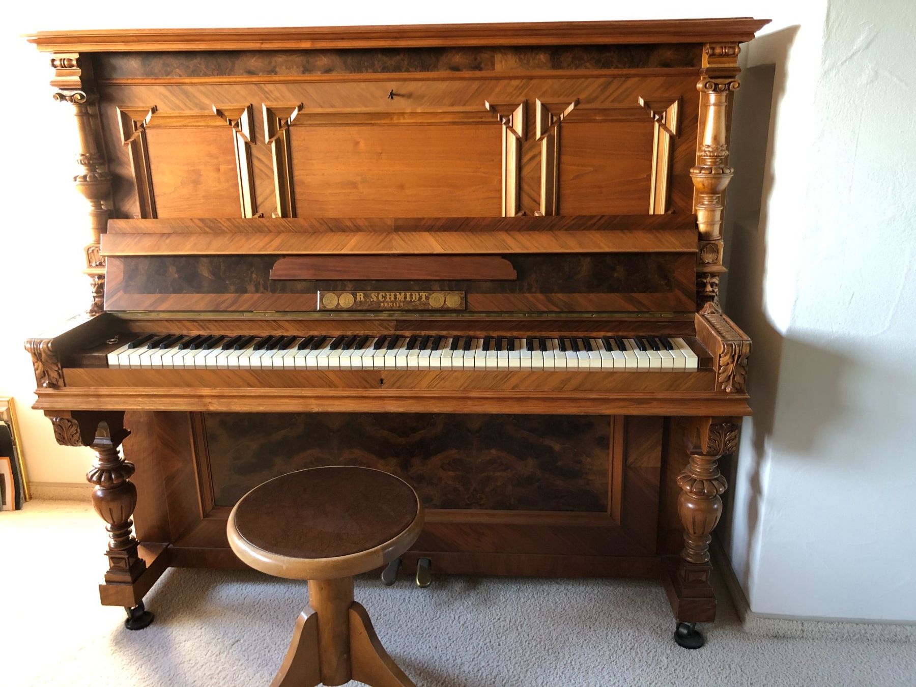 Strumenti musicali: Klavier, fast 100 jährig – Difettoso da Ottoberg venduto da ottoberg 1
