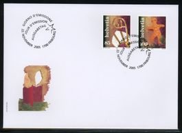 2005, FDC, Sondermarken Weihnachtsbräuche