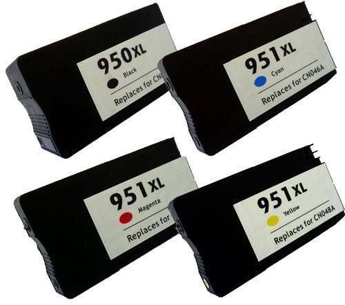Hewlett Packard Cartucce per stampanti & toner: +4x HP 950 & 951 XL Officejet Pro 8100 – Nuovo e nell'imballaggio originale da Amriswil venduto da JaJa-Express
