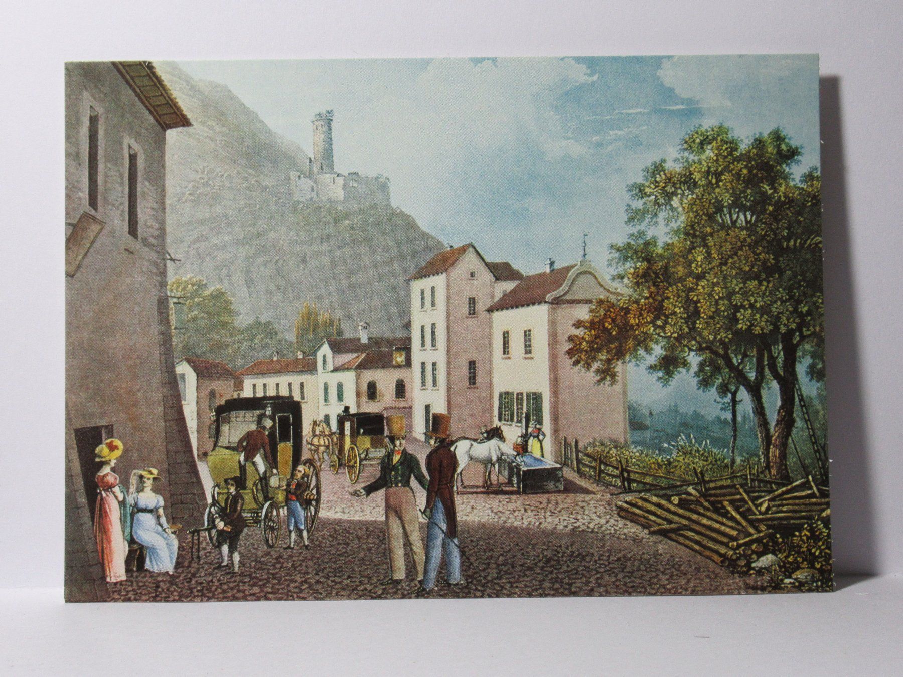 Cartoline postali: Bildpostkarte , Poststation Martigny – Nuovo (secondo la descrizione) da Grenchen venduto da Bluemchen1900 1