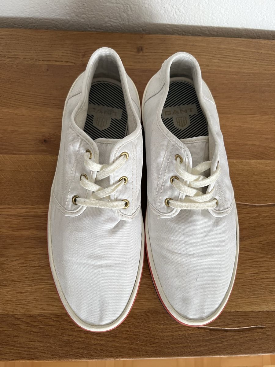 Gant Scarpe da uomo: Gant Schuhe, Weiss, Grösse 43 – Nuovo (secondo la descrizione) da Chur venduto da ZATO