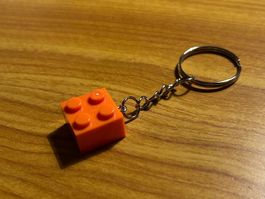 Lego Schlüsselanhänger Glücksbringer 4er