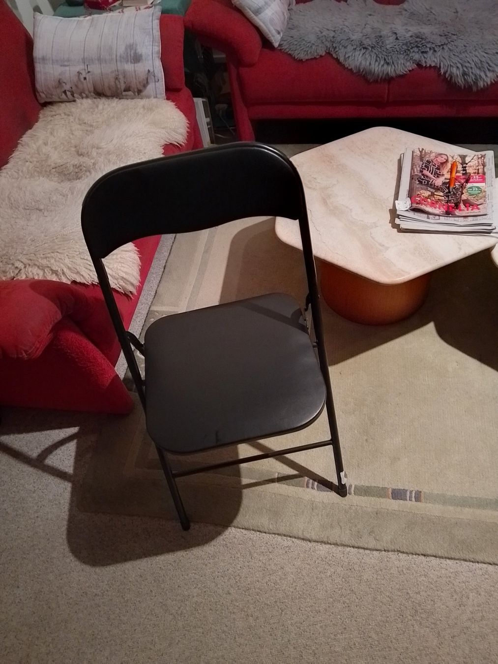 Chaises: Neuwertiger Klappstuhl – D'occasion à Weinfelden par PaterPio1968