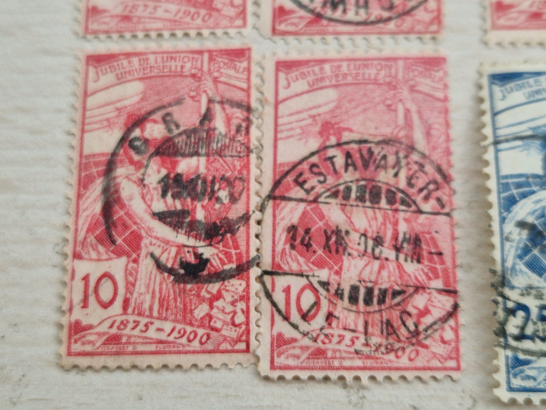 Alle Briefmarken: Ansammlung UPU, ab 1.- – Gebraucht aus Burgdorf von Glossy01 6