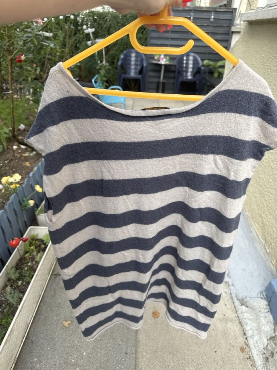 Maglioni & Felpe: Pullover Red Cashmere gestreift Kaschmir – Usato da Zürich venduto da Belisimo 2