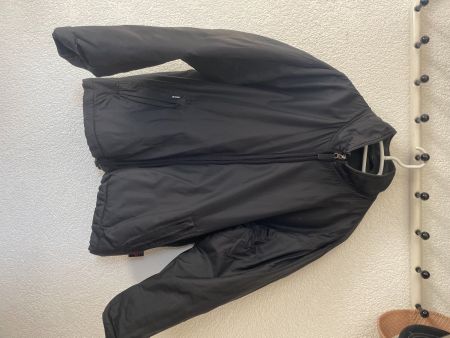 KWay Ripstop Water repellent Fleece jacket Black L