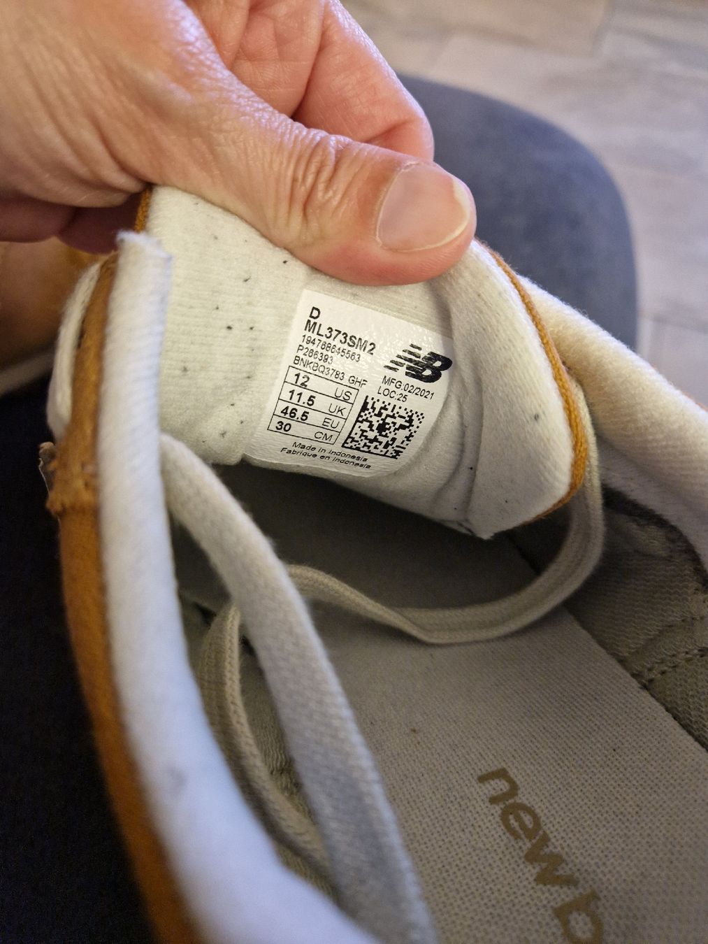 New Balance Scarpe da uomo: New Balance 373, Grösse 46.5 – Usato da Niederrohrdorf venduto da Miripfiri 6