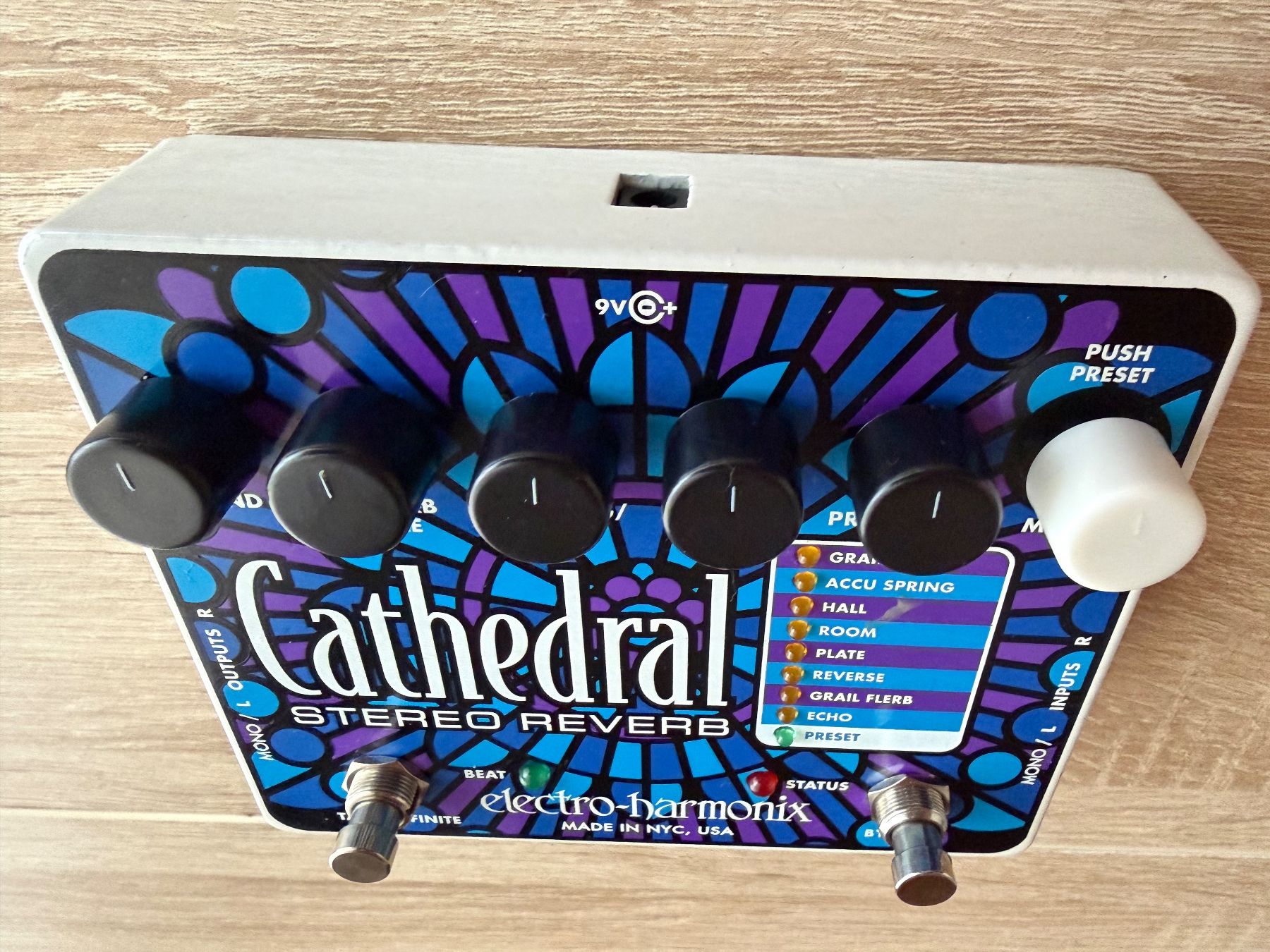 Electro-Harmonix Strumenti musicali: ELECTRO-HARMONIX CATHEDRAL STEREO REVERB & PRE-DELAY RARE! – Nuovo (secondo la descrizione) da Sion venduto da Hobby-mania 3