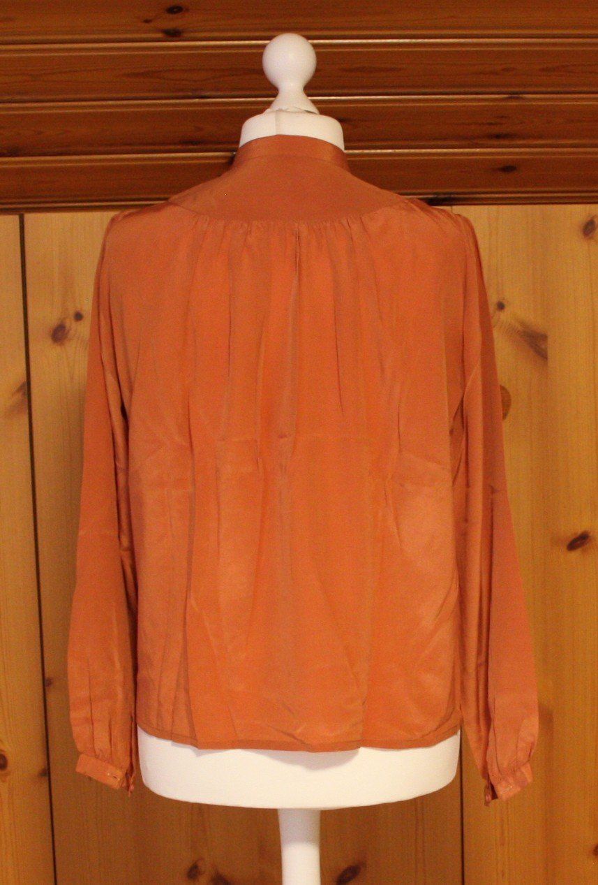 Camicette: Bluse SCALI rostfarben Gr. M – Usato da Flüelen venduto da Diversicum-Vintage 5
