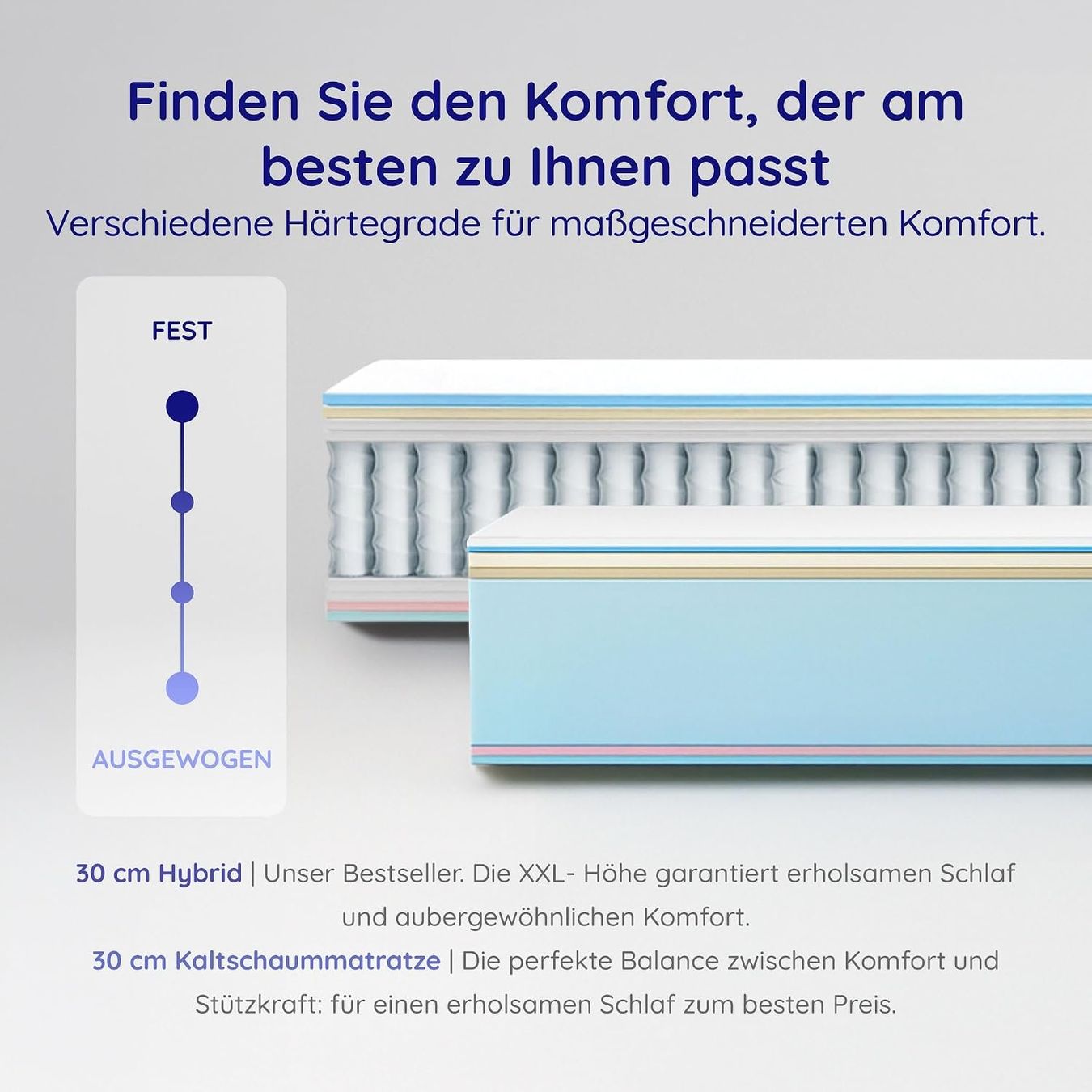 Matratzen: Matratze 180x200 cm 30 cm Höhe – Neu und originalverpackt aus Schaffhausen von Helvetiqo 5