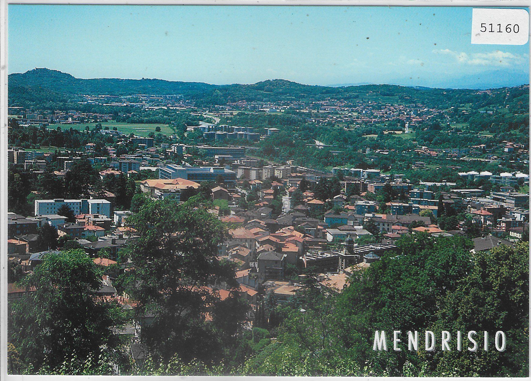 Cartes postales: Mendrisio - Vue generale – D'occasion à Ettingen par Kartenplanet