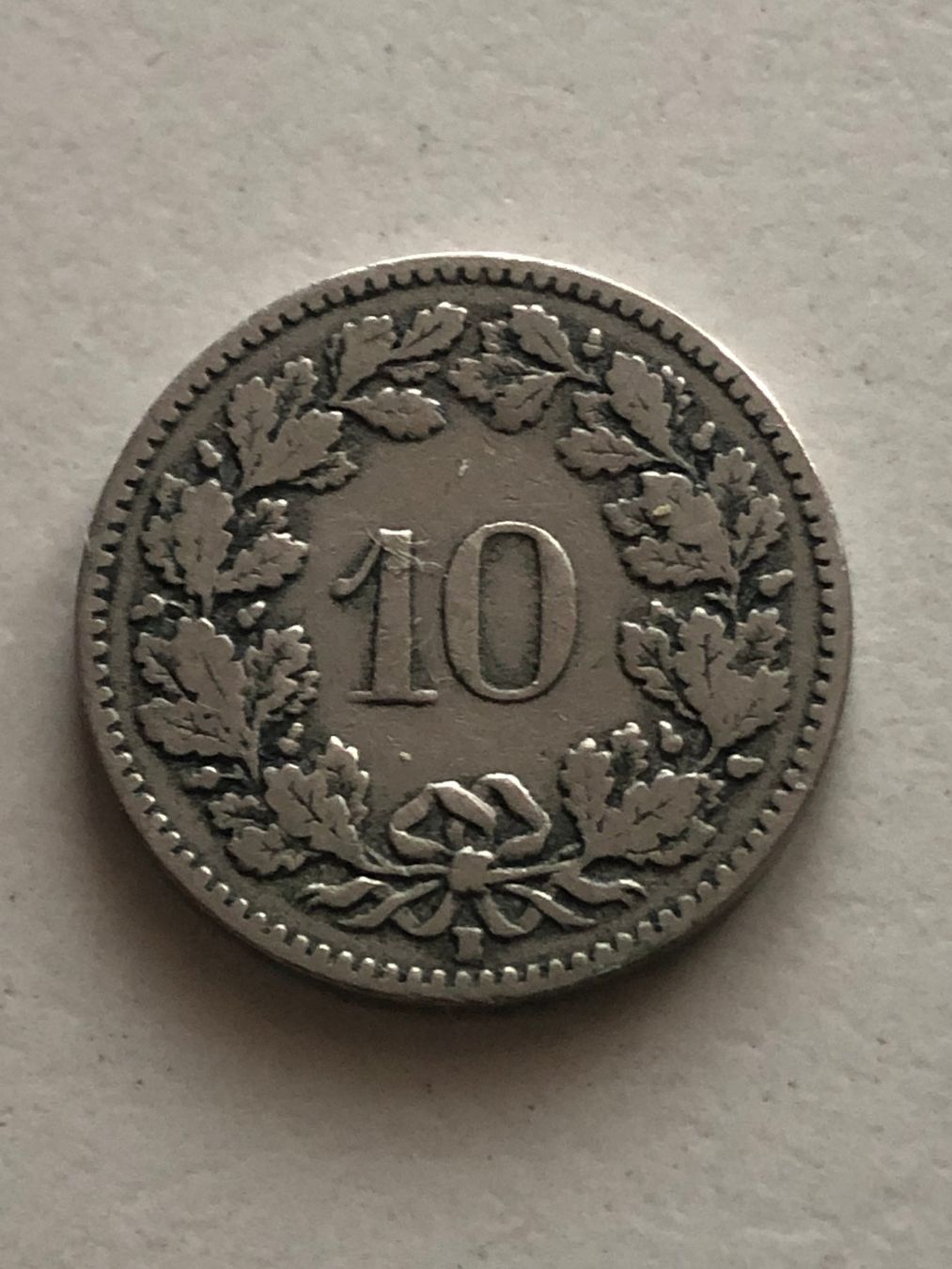 Alle Münzen: 10 Rp. 1903 – Gebraucht aus Schötz von Odpa 1