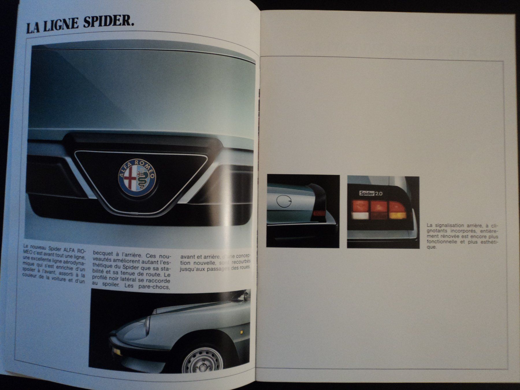 Alfa Romeo Documenti: Prospekt Alfa Romeo Spider – Usato da Schwarzenburg venduto da modelCARama 2