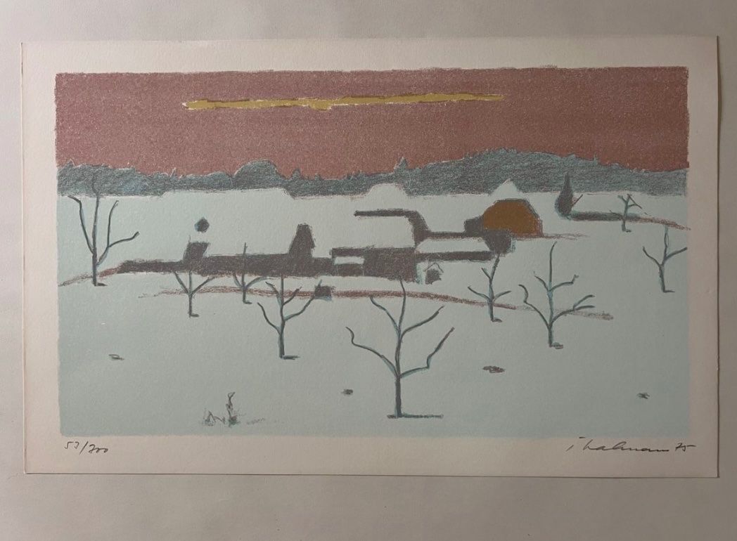 Grafica & Litografie: Peter Thalmann, handsigniert, nummeriert – Usato da Rain venduto da Pic-Ass