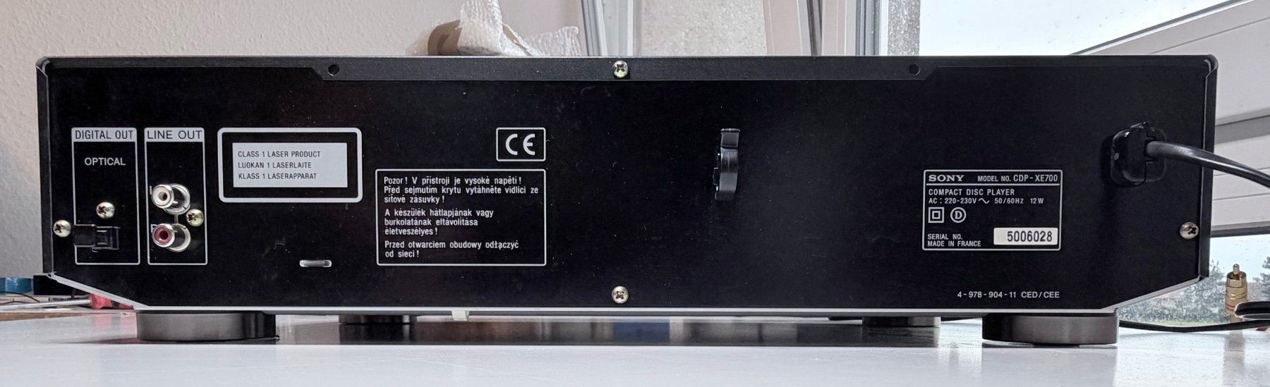 Sony Lettore multimediale & Streamer: Lecteur CD Sony – Usato da Perly venduto da inf_jnp6 4